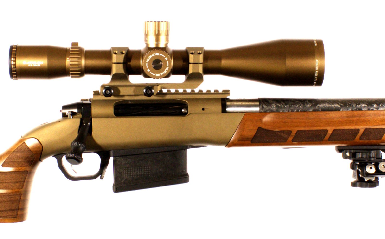 Kudu Arms Bwana Precision Rifle | Carbon Fiber Walnut Stock | KuduArms.com
